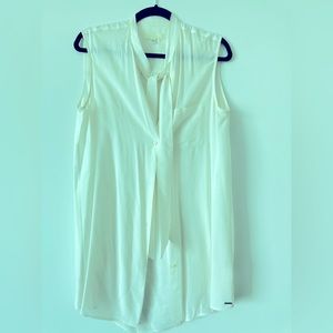 Diesel sleeveless button up tunic.